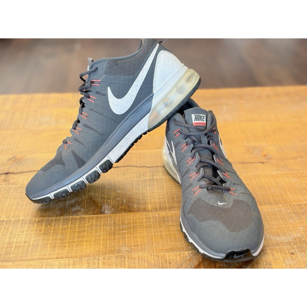 Nike Air Max TR180 Flywire Dove Grey Graphite Black Mens Size 11‎ 723972-016